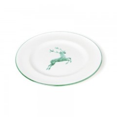Gmundner Keramik Gmundner Keramik Gruner Hirsch Dessertteller / Fruhstucksteller Gourmet d: 22 cm / h: 2,2 cm Десертная тарелка Gmundner Ceramics Green Deer / Тарелка для завтрака Gourmet d: 22 см / высота: 2,2 см