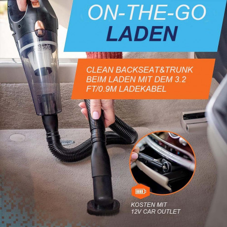 MOUTEN MOUTEN Akku-Handstaubsauger Kabelloser Auto-Staubsauger, tragbarer Mini-Handstaubsauger, mit wiederaufladbarem Akku und 3 Aufsatzen mit 60-W-Motor  MOUTEN Беспроводной ручной пылесос Беспроводной автомобильный пылесос Портативный мини-ручной пылесо