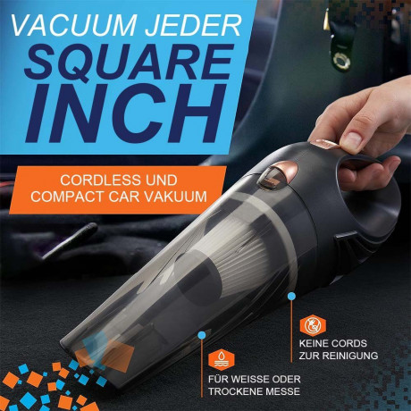 MOUTEN MOUTEN Akku-Handstaubsauger Kabelloser Auto-Staubsauger, tragbarer Mini-Handstaubsauger, mit wiederaufladbarem Akku und 3 Aufsatzen mit 60-W-Motor  MOUTEN Беспроводной ручной пылесос Беспроводной автомобильный пылесос Портативный мини-ручной пылесо