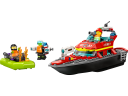 Lego Feuerwehrboot пожарная лодка