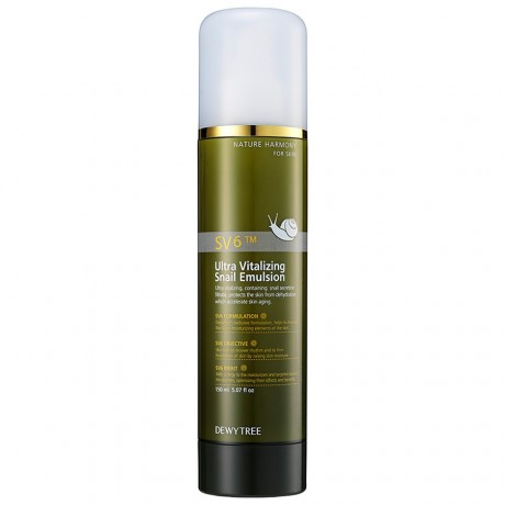 Dewytree Snail Emulsion Gesichtsemulsion Tagespflege, 150 мл