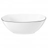 Seltmann Weiden Seltmann Weiden Lido Black Line Schussel eckig 24,5x24,5 cm / h: 8 cm / 2,31 L Seltmann Weiden Lido Black Line квадратная чаша 24,5x24,5 см / высота: 8 см / 2,31 л