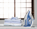 TZS FIRST AUSTRIA TZS FIRST AUSTRIA Dampfbugeleisen Dampfbugeleisen, verstellbare Dampfstarke  vertikaler Dampfstoss, 2600 W, 450 ml Wassertank, inkl. Wasserbehalter, in Weiss/Grau/Blau, 2600 W  TZS FIRST AUSTRIA паровой утюг паровой утюг, регулируемая мо
