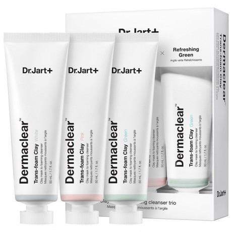 Dr. Jart+ (Доктор Жарт) Trans-Foam Clay Trio Gesichtspflegeset DerМАКlear, 1 шт.