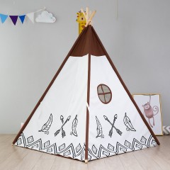 Arkmiido® Kinderzelt Tipi klappbares Spielzelt Детская палатка вигвам складная игровая палатка