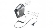 Severin Severin Handmixer HM 3832 silber/schwarz  silber/schwarz Ручной миксер Severin HM 3832 серебристый/черный