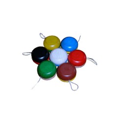 Holzspielzeug Yo-Yo Blau-Weiss Деревянная игрушка йо-йо сине-белая