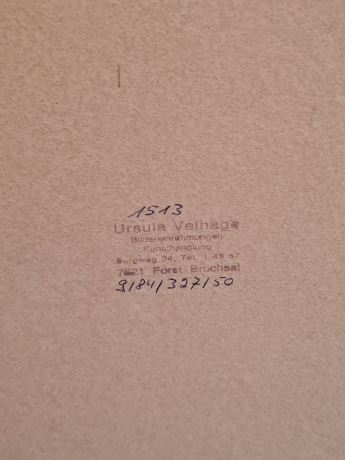 Картина винтажная "Домик в Шварцвальде", гобелен, 97 x 55 см, Германия, 1960-70гг.