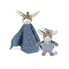 Sterntaler Baby Geschenk-Set Esel Emmi 2-tlg. blau Greiflinge Детский подарочный набор ослик Эмми 2 шт. синие хватательные игрушки