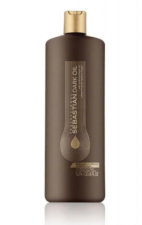 Sebastian Professional Dark Oil Кондиционер для волос 1000 мл профессиональный увлажняющий кондиционер с аргановым и жожоба маслами, блеск и мягкость