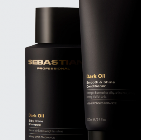 Sebastian Professional Dark Oil Кондиционер для волос 1000 мл профессиональный увлажняющий кондиционер с аргановым и жожоба маслами, блеск и мягкость