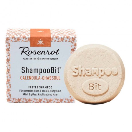 Rosenrot Festes ShampooBit Calendula-Ghassoul 60g  Solid ShampooBit Календула Гассул 60г