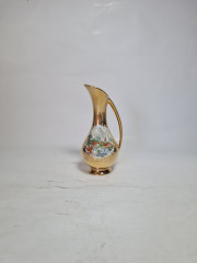 Ваза-кувшин винтажная Eigl Austria с изображением Зеефельда (Тироль), фарфор, 13 см, Австрия, 1970-80гг.