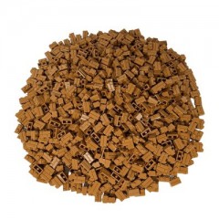 LEGO LEGO Mauersteine Nougat 1x2 - Mauersteine Bricks - Dark Tan - 98283 Stuckzahl 250x LEGO Bricks Nougat 1x2 — Bricks Bricks — Dark Tan — 98283 штуки 250x