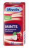 Mivolis Mints Sauerkirsche, 35 g, Освежающие пастилки Mints со вкусом кислой вишни без сахара, 35 г
