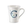 Hutschenreuther Hutschenreuther Flower Alphabet Becher mit Henkel G-Galium album 0,40 L Кружка Hutschenreuther Flower Alphabet с ручкой Альбом G-Galium 0,40 л
