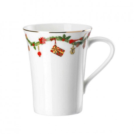 Hutschenreuther Hutschenreuther Nora Christmas Becher mit Henkel 0,40 L Рождественская кружка Hutschenreuther Nora с ручкой 0,40 л