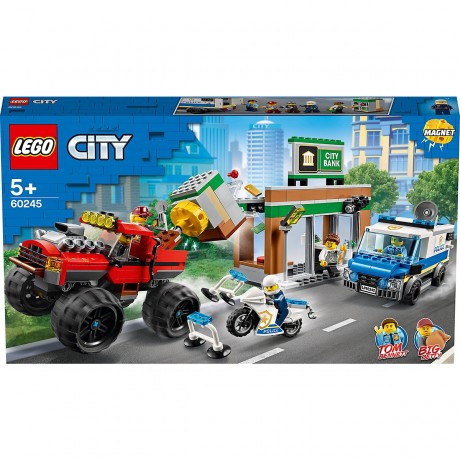 LEGO City 60245 Raububerfall mit dem Monster-Truck ЛЕГО Ограбление полицейского монстр-трака