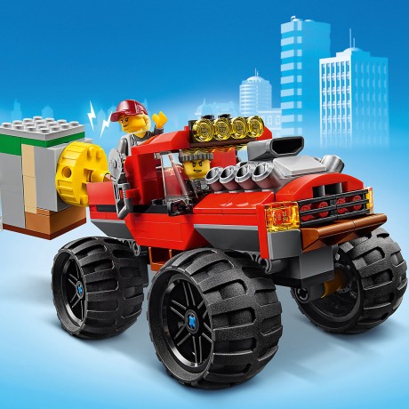 LEGO City 60245 Raububerfall mit dem Monster-Truck ЛЕГО Ограбление полицейского монстр-трака