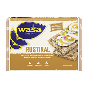 Wasa Хрустящие хлебцы сельские 275г