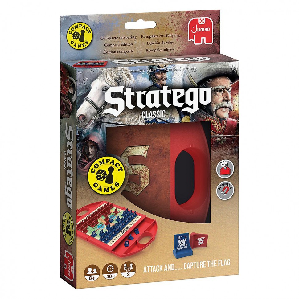 Купить Jumbo Stratego Kompaktspiel NEU Компактная игра Stratego NEW в  интернет-магазине Diskontshop.eu Германия всего за 1 629 руб. в