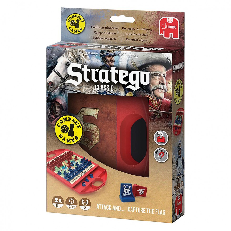 Купить Jumbo Stratego Kompaktspiel NEU Компактная игра Stratego NEW в  интернет-магазине Diskontshop.eu Германия всего за 1 629 руб. в