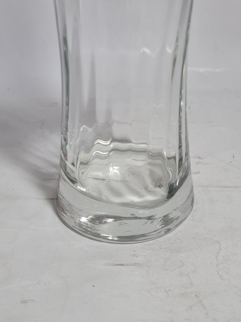 Немецкий пивной бокал винтажный Prinzregent Luitpold / Rastal, стекло, 0.5 л, 25 см, Германия, 1980-90гг.