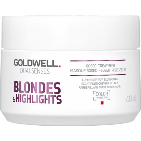 Goldwell (Голдвелл) Blondes & Highlights 60 Sec. Treatment Средство для лечения для волос, 500 мл