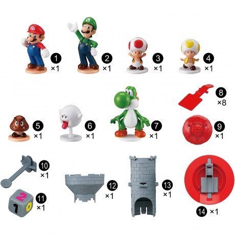 EPOCH Super Mario Blow Up! Shaky Tower Супер Марио Увеличить! Шаки Тауэр