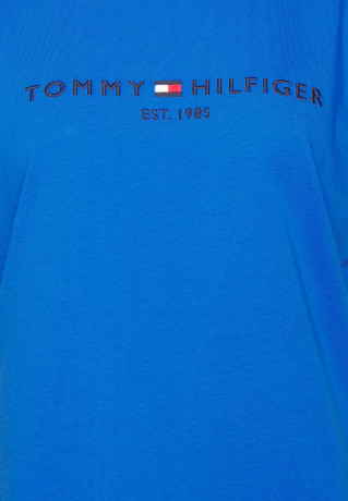 Tommy Hilfiger REGULAR TEE  Print T-shirt electric blue REGULAR TEE Футболка с принтом синий электрик