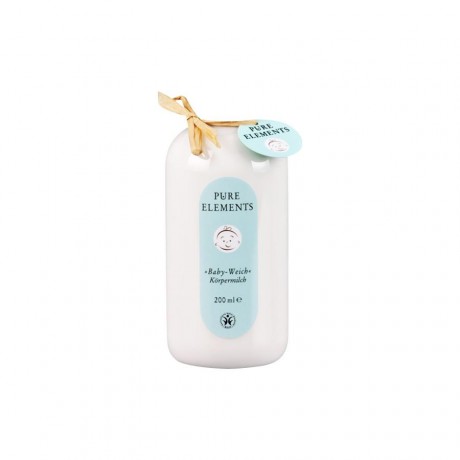 Pure Elements Baby Serie Baby-Weissh Korpermilch Молочко для тела, 200 мл