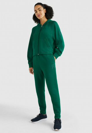 Tommy Hilfiger CUFFED Tracksuit bottoms prep green CUFFED Низ спортивного костюма подготовка зеленый