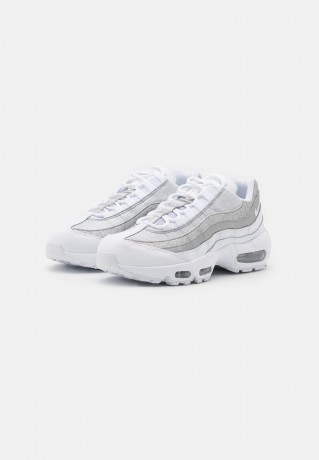 Nike Sportswear AIR MAX 95 Sneaker low white/metallic silver AIR MAX 95 низкие кроссовки женские белый/серебристый металлик