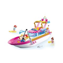 Sluban Klemmbausteine Luxusjacht (212 Teile) Роскошная яхта (212 шт.)