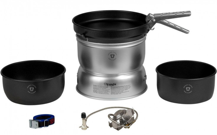 Trangia Trangia Gaskocher Trangia Sturmkocher-Set Gas 27-7UL/HA/GB (geeignet fur 1-2 Personen) Газовая плита Trangia Набор для штормовой плиты Trangia газовый 27-7UL/HA/GB (подходит для 1-2 человек)