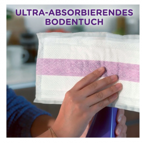 Swiffer Bodenreiniger Wet Jet Starterset, 1 St, Швабра Swiffer с распылителем + 5 салфеток + раствор для мытья полов WET JET