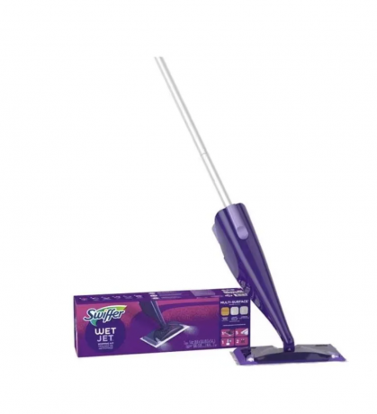 Swiffer Bodenreiniger Wet Jet Starterset, 1 St, Швабра Swiffer с распылителем + 5 салфеток + раствор для мытья полов WET JET