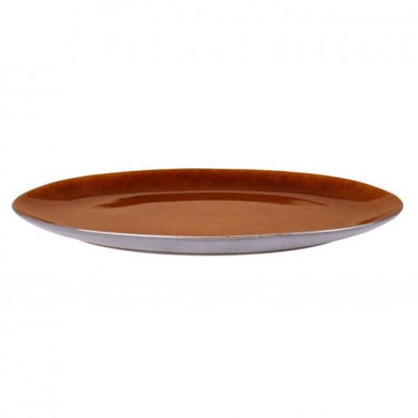Bitz Bitz Gastro black / amber Platte oval 45x34 cm Bitz Gastro блюдо черное/янтарное овальное 45x34 см
