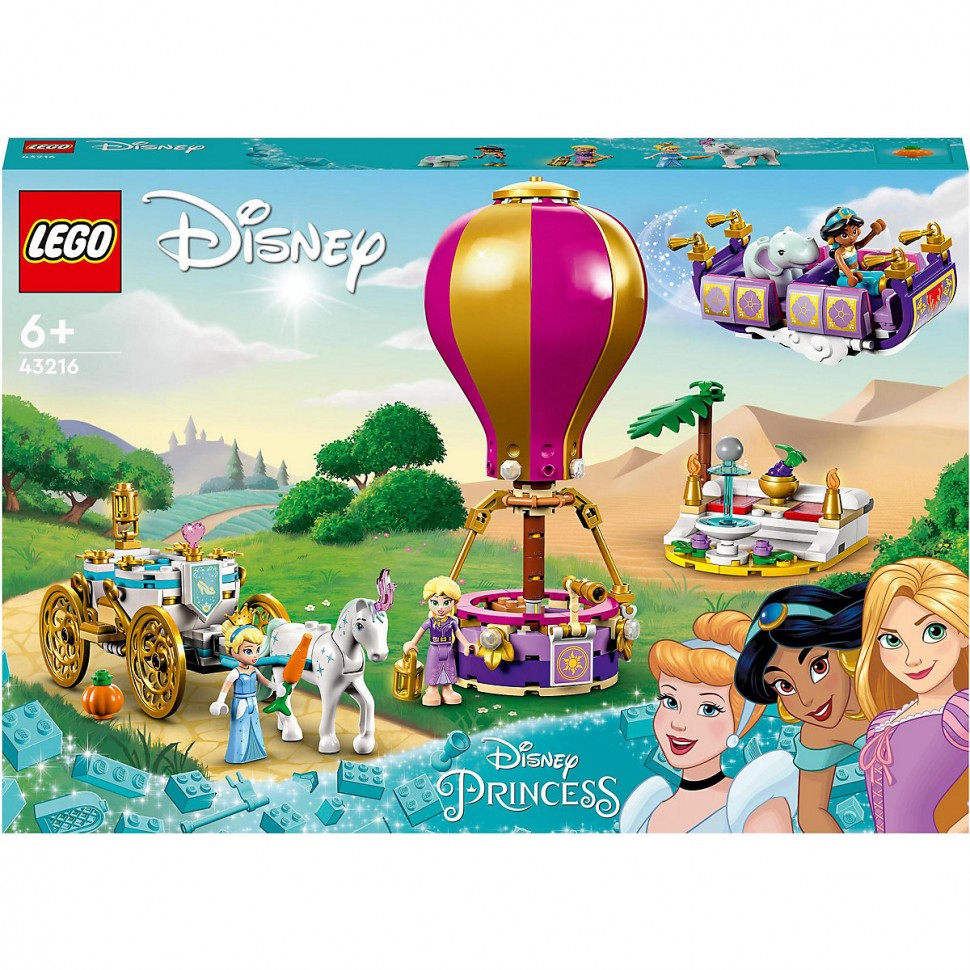 Купить LEGO LEGO Disney Princess 43216 Prinzessinnen auf magischer Reise  LEGO Disney Princess 43216 Принцессы в волшебном путешествии в  интернет-магазине Diskontshop.eu Германия всего за 7 041 руб. в