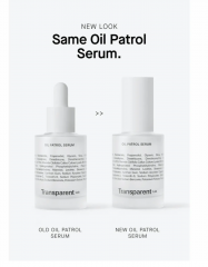 Transparent Lab Oil Patrol Serum Сыворотка для лица матирующая сыворотка для жирной и комбинированной кожи, против жирного блеска и расширенных пор, 30 мл