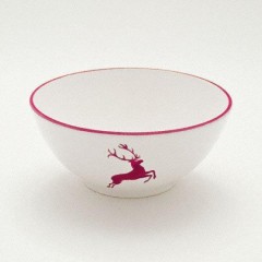 Gmundner Keramik Gmundner Keramik Bordeauxroter Hirsch Schussel d: 20 cm / 1 L Миска Gmundner ceramics Bordeaux из благородного оленя d: 20 см / 1 л