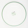 Gmundner Keramik Gmundner Keramik Gruner Rand Dessertteller Gourmet 22 cm Десертная тарелка Gmundner Ceramics с зеленым ободком Gourmet 22 см