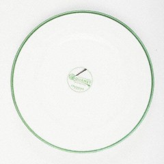 Gmundner Keramik Gmundner Keramik Gruner Rand Dessertteller Gourmet 22 cm Десертная тарелка Gmundner Ceramics с зеленым ободком Gourmet 22 см