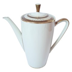 Чайник винтажный Winterling с обильной позолотой, фарфор, 24 х 22 см, Германия, 1960-70гг.