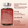 AAVALABS Beta Carotene 25,000IU, 180st, Капсулы с бета-каротином, 25 000 МЕ, с запатентованным Lyc-O-Beta и оливковым маслом первого холодного отжима для сияющего цвета лица, 180 мягких желатиновых капсул