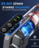OKWISH OKWISH Akku-Handstaubsauger Handstaubsauger Autostaubsauger Staubsauger Bodenstaubsauger Kabellos, 2 in 1 20000 Pa 12000mAh Akku fur Wohnungen Auto mit LED Licht Беспроводной ручной пылесос OKWISH, ручной пылесос, автомобильный пылесос, напольный
