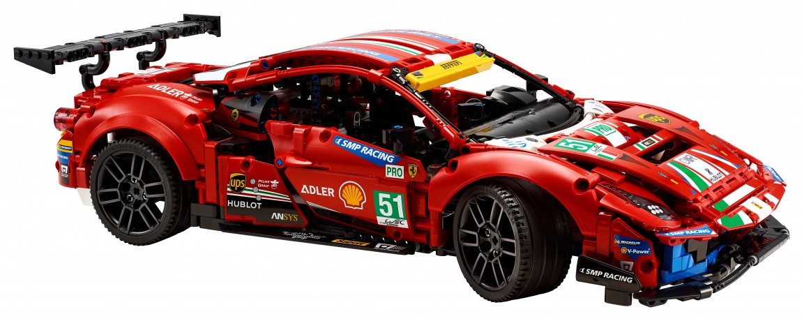Lego Ferrari 488 GTE “AF Corse #51” Ferrari 488 GTE "AF Corse #51"