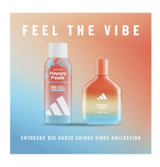 adidas Vibes Happy Feels All Over Deo Bodyspray Дезодорант-спрей для тела Vibes Happy Feels All Over 150мл