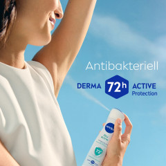 NIVEA Dry Active Anti-Transpirant Spray, 150 ml, Нивеа Антиперспирант спрей, Dual Protect, 72ч сухость и комфорт, 150 мл