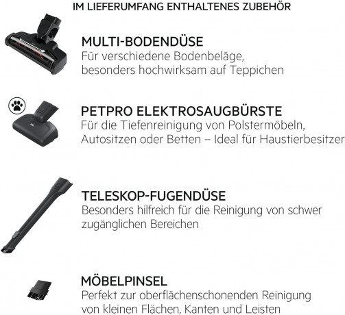 AEG AEG Akku-Hand-und Stielstaubsauger QX6-1-45AN  Беспроводной ручной пылесос AEG QX6-1-45AN